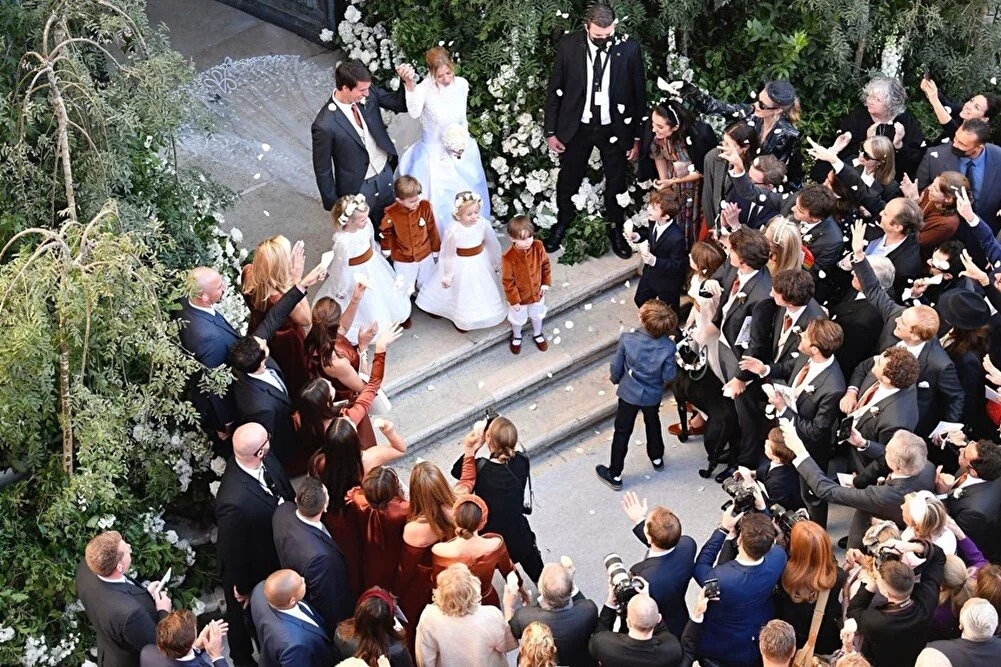 Roger Federer attends wedding of Alexandre Arnault along with